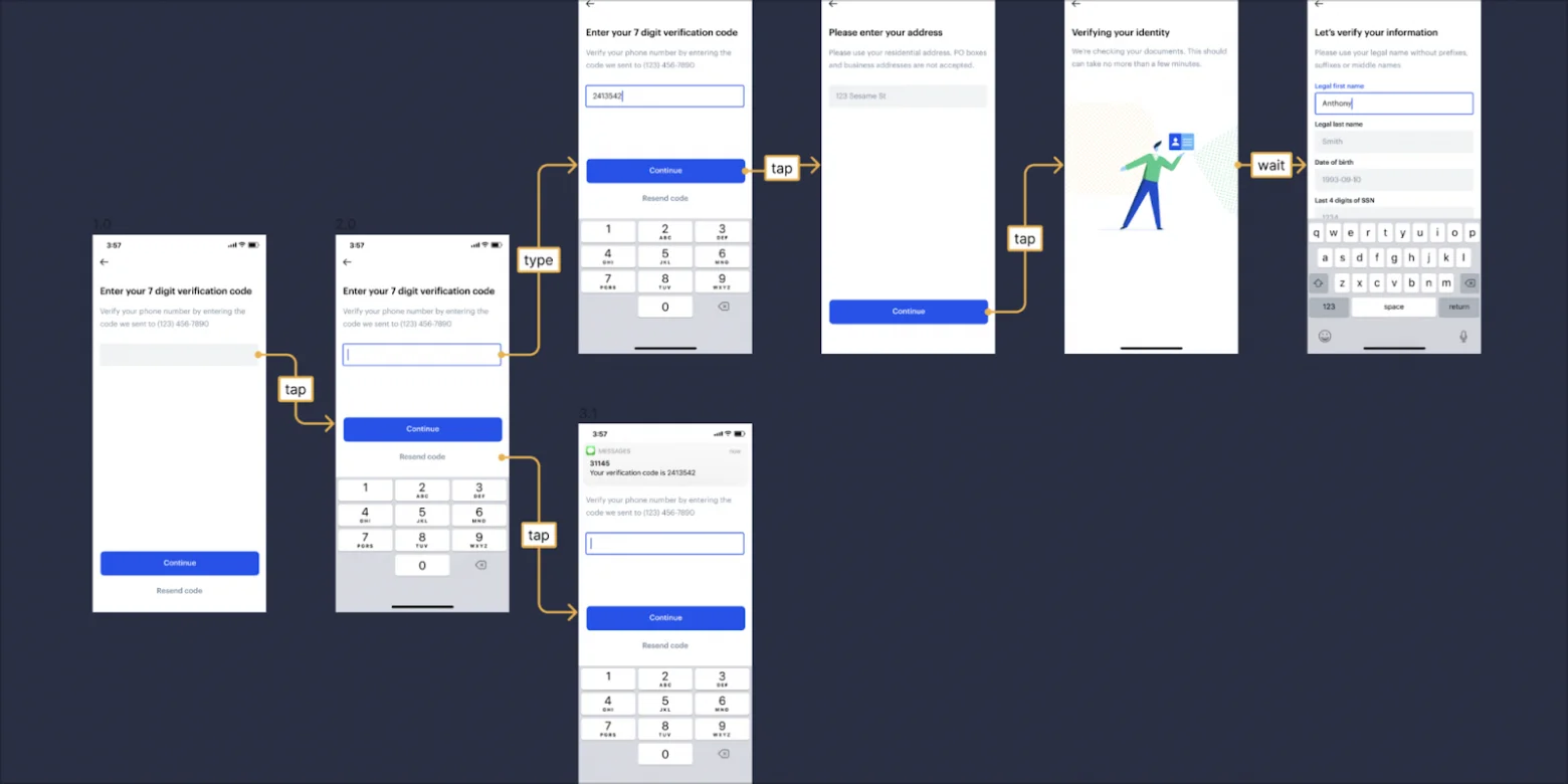 Интерфейс плагина Autoflow в Figma