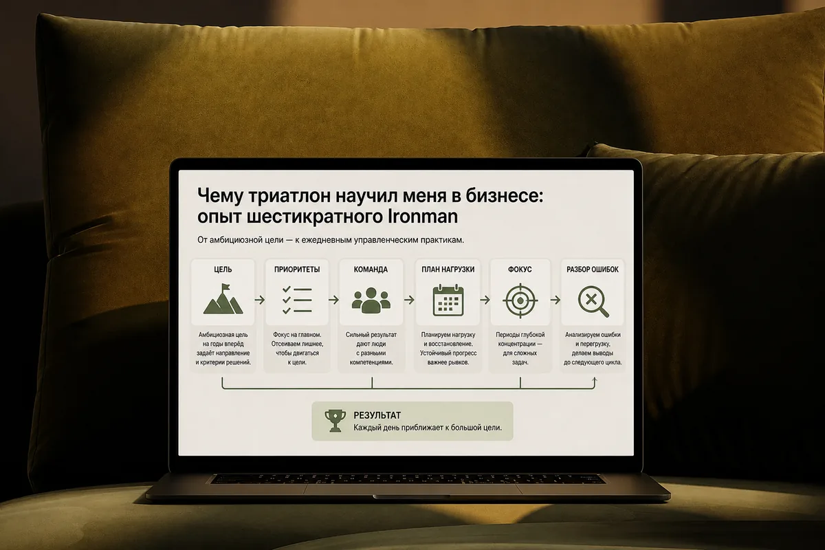 Обсуждение этапов подготовки к триатлону и рабочих целей