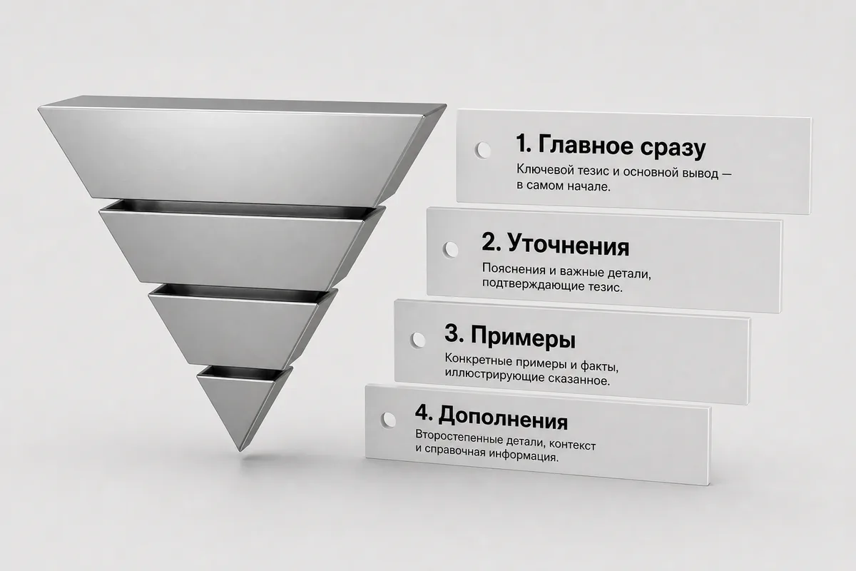 Принцип перевернутой пирамиды