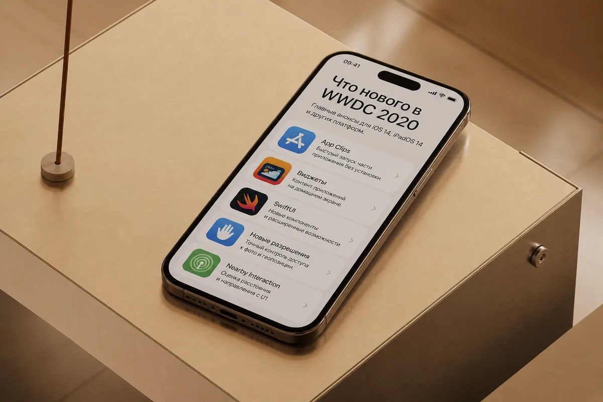 Что нового от Apple: WWDС 2020