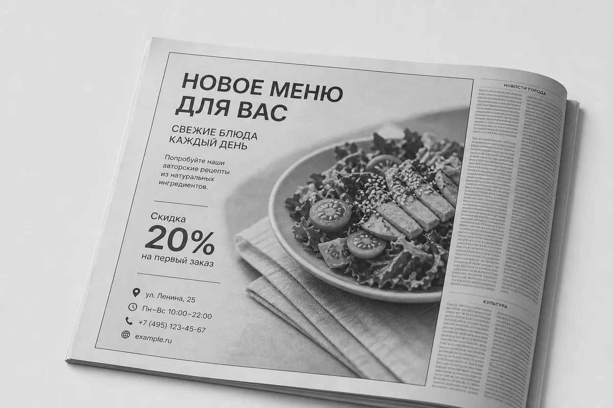 Печатная реклама