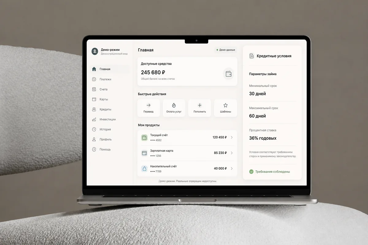 Разработчик готовит финтех-приложение к публикации в App Store и Google Play и проверяет требования магазинов
