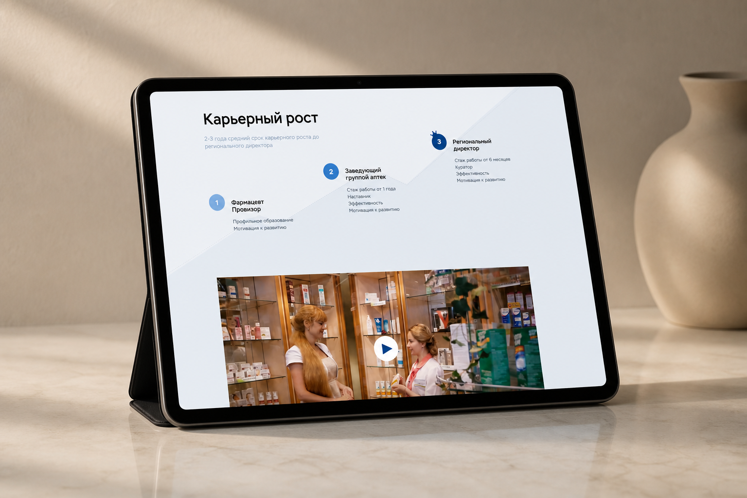 Форматы динамичного контента на карьерном сайте 36,6