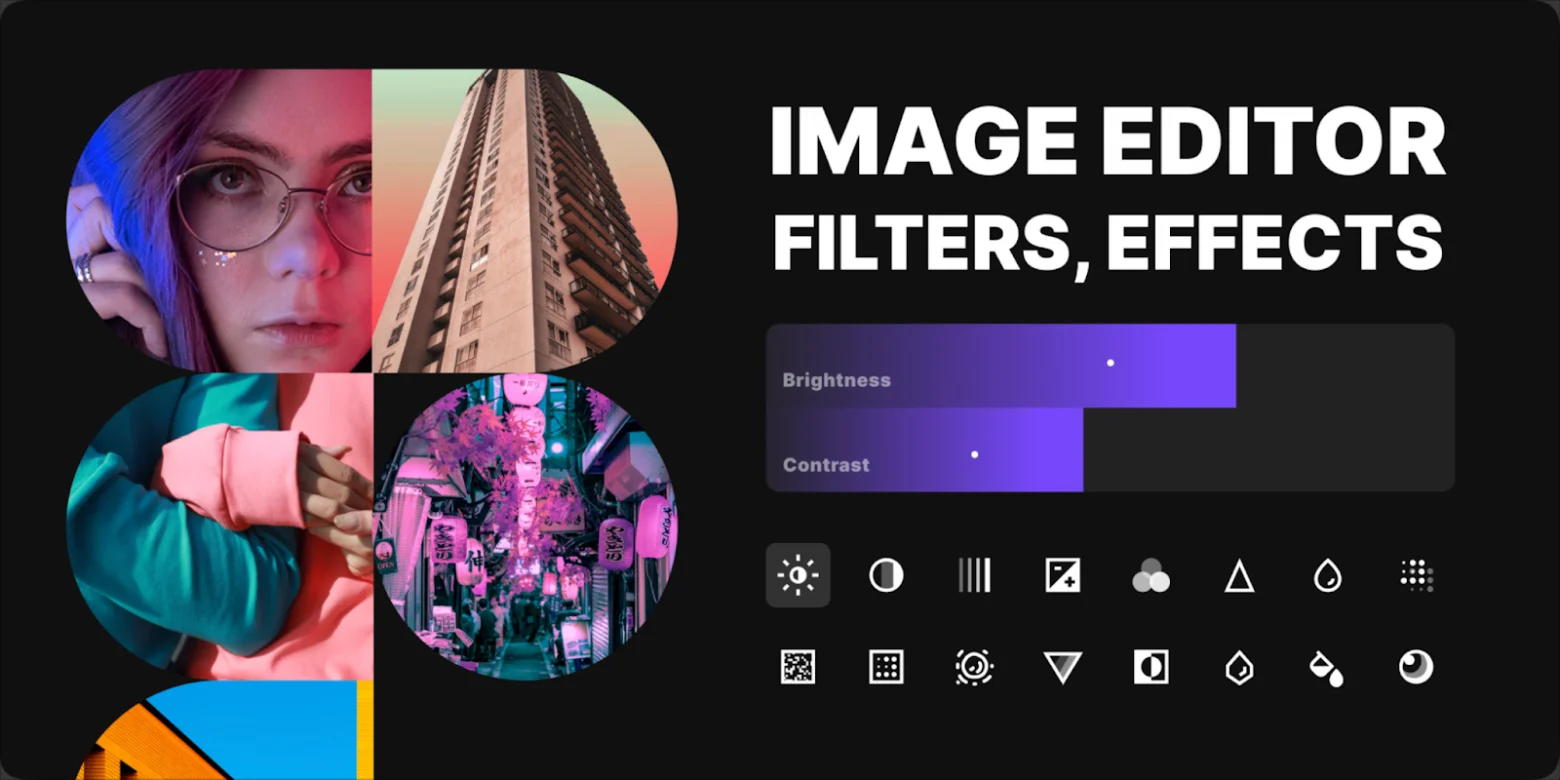 Интерфейс плагина Image Editor в Figma