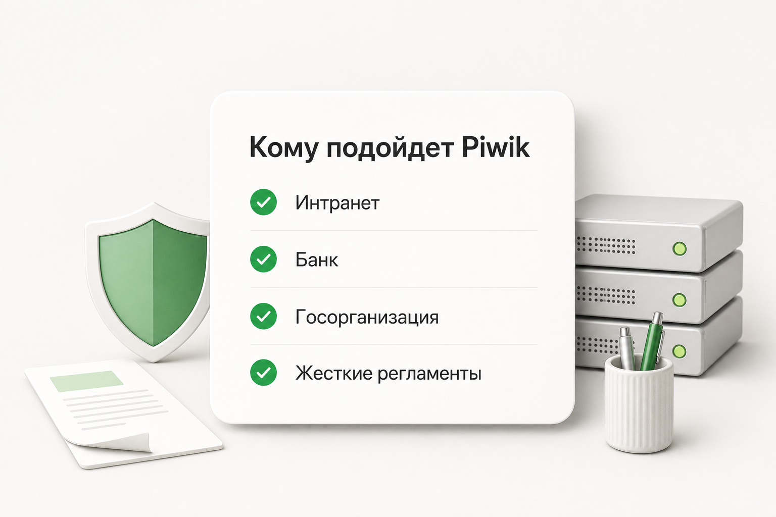 Чеклист отраслей и сценариев, где Piwik особенно полезен