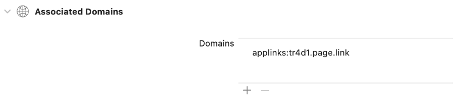Конфигурация URL schemes и associated domains для диплинков в iOS