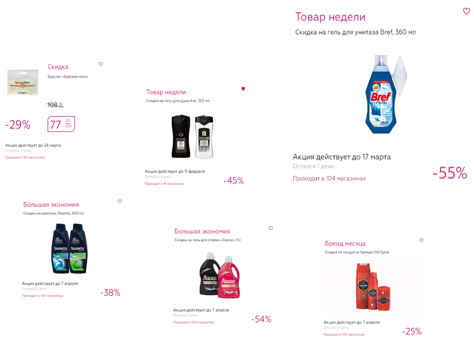 Изображение товаров