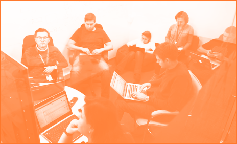 Команда на встрече