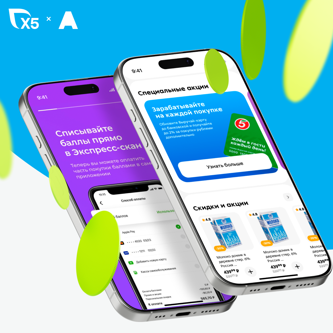 Self-service аналитика для приложения «Пятёрочки»